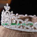 2016 Tiara de alta qualidade do Rhinestone da coroa